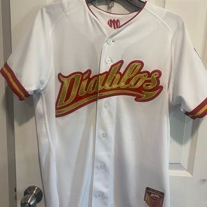 Diablos Rojos de Mexico Baseball Jersey